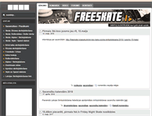 Tablet Screenshot of freeskate.lv